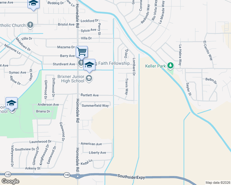 map of restaurants, bars, coffee shops, grocery stores, and more near 4886 Tony Court in Klamath Falls