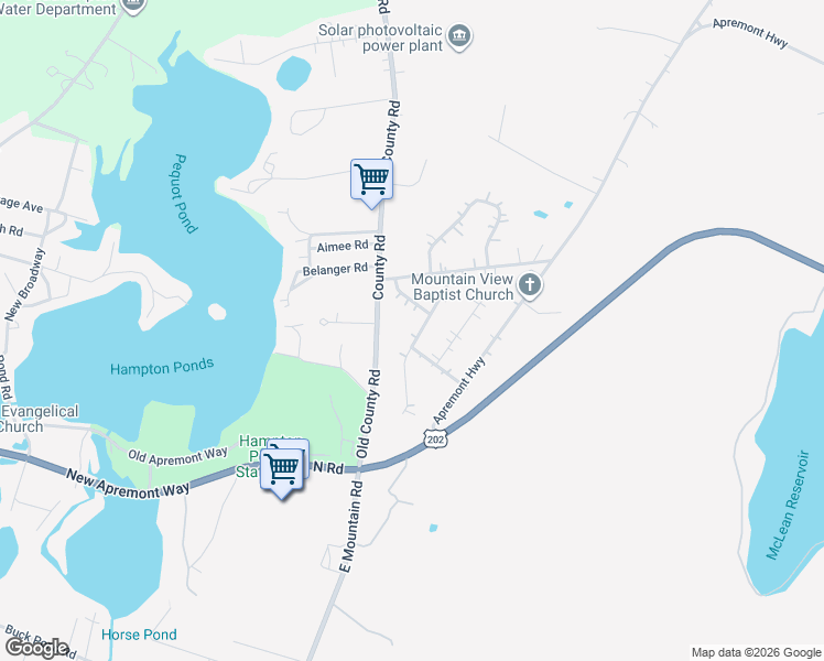 map of restaurants, bars, coffee shops, grocery stores, and more near 44 Sun Valley Road in Holyoke