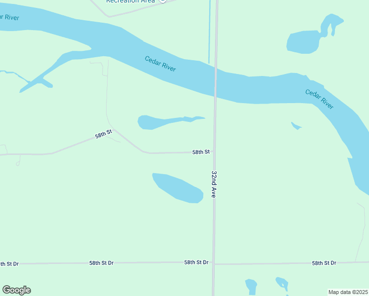 map of restaurants, bars, coffee shops, grocery stores, and more near 5815 32nd Avenue in Vinton
