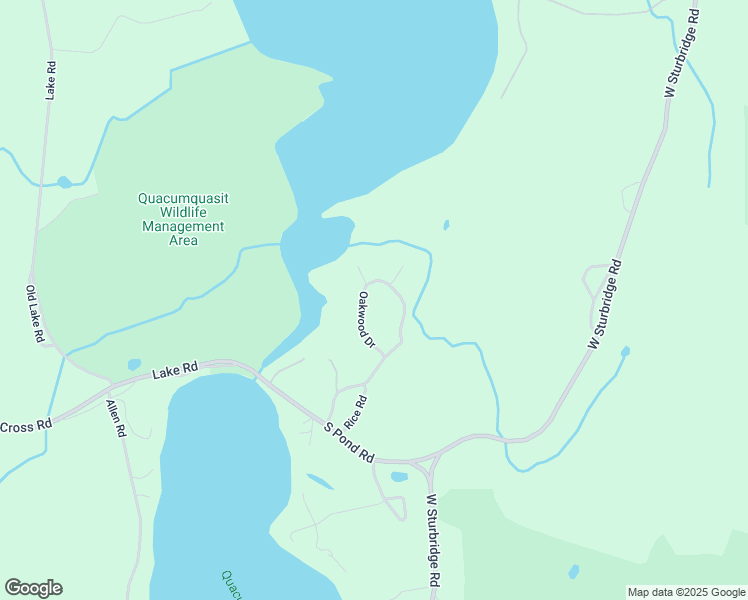 map of restaurants, bars, coffee shops, grocery stores, and more near 115 Oakwood Drive in East Brookfield