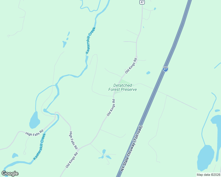 map of restaurants, bars, coffee shops, grocery stores, and more near 2925 Old Kings Rd in Catskill