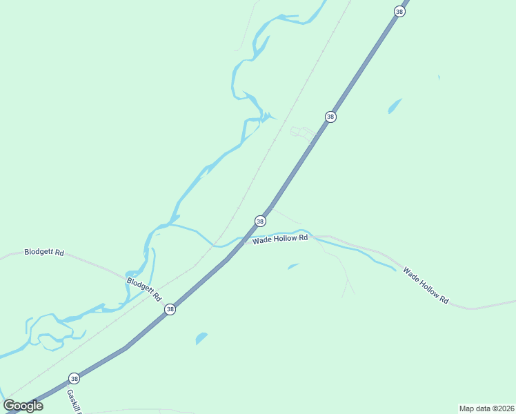 map of restaurants, bars, coffee shops, grocery stores, and more near 5201 State Highway 38 in Newark Valley