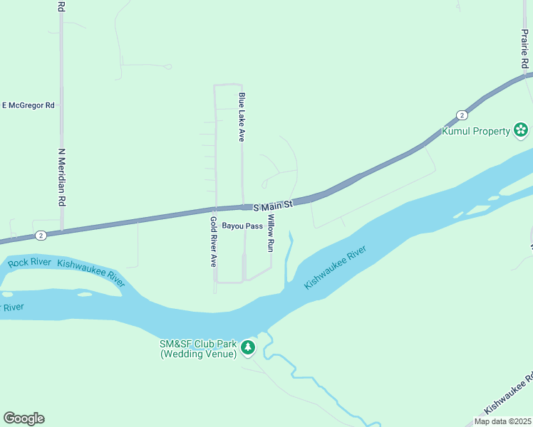 map of restaurants, bars, coffee shops, grocery stores, and more near 83XX Bayou Pass in Rockford