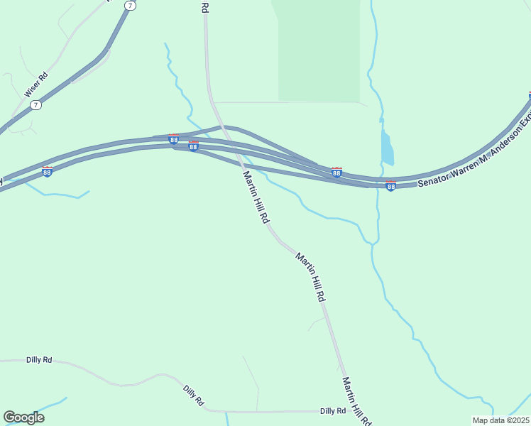 map of restaurants, bars, coffee shops, grocery stores, and more near 662 Martin Hill Road in Harpursville