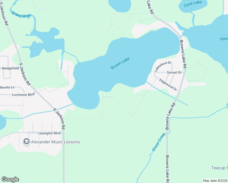 map of restaurants, bars, coffee shops, grocery stores, and more near 4550 Merriman Road in Jackson