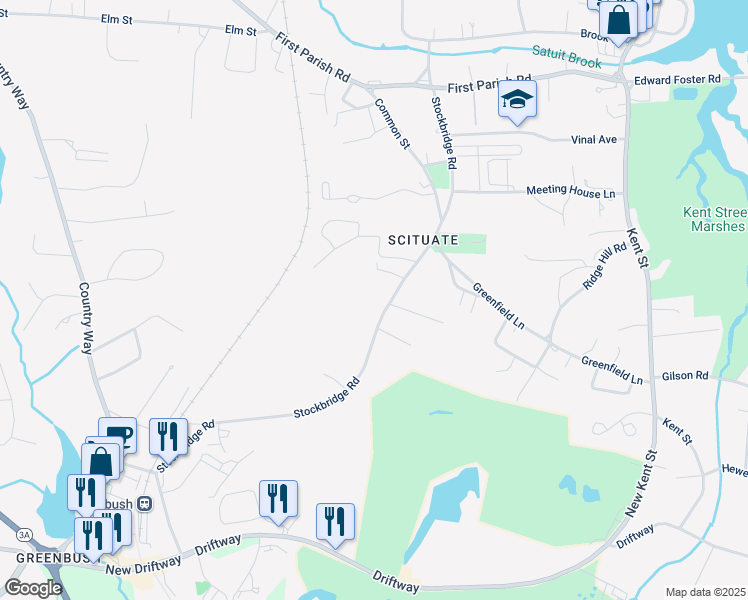 132 Stockbridge Road, Scituate MA Walk Score