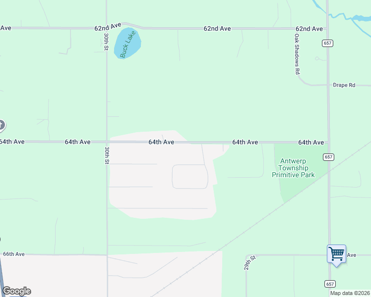 map of restaurants, bars, coffee shops, grocery stores, and more near 29269 64th Avenue in Lawton