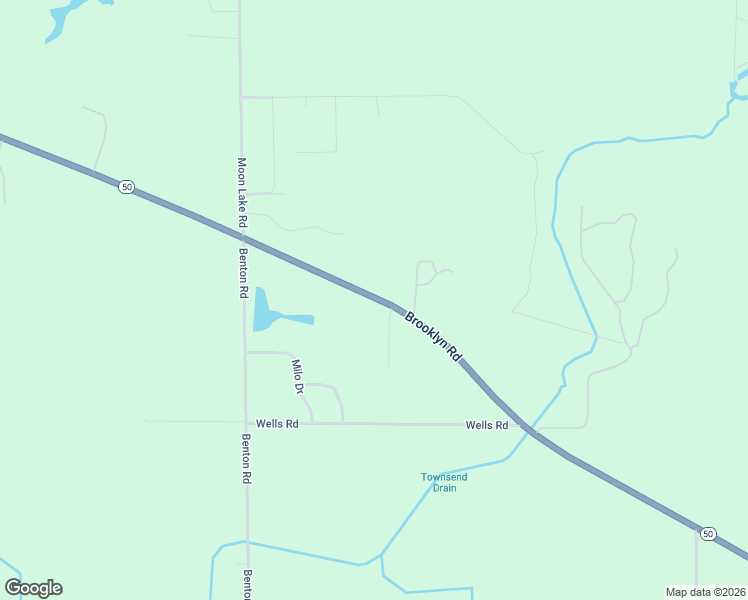 map of restaurants, bars, coffee shops, grocery stores, and more near 6110 Brooklyn Road in Jackson