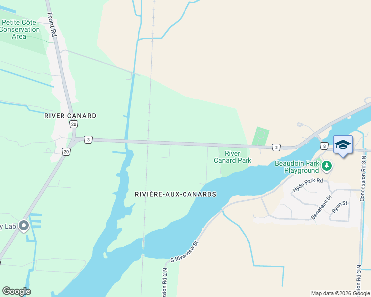 map of restaurants, bars, coffee shops, grocery stores, and more near 9516 Malden Road in Windsor