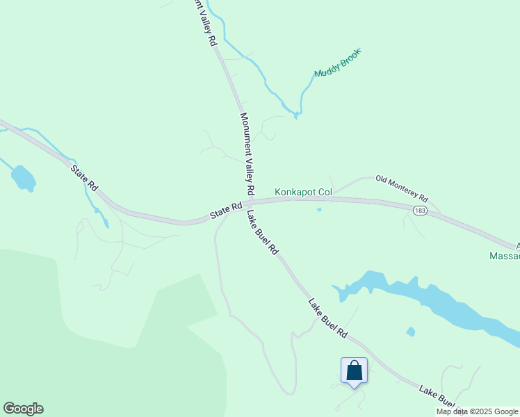 map of restaurants, bars, coffee shops, grocery stores, and more near 12 Lake Buel Rd in Great Barrington