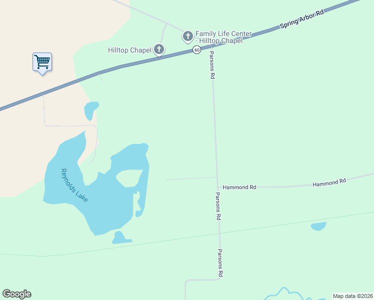 map of restaurants, bars, coffee shops, grocery stores, and more near 5232 Parsons Road in Concord