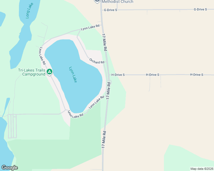 map of restaurants, bars, coffee shops, grocery stores, and more near 516 Lyon Lake Road in Marshall