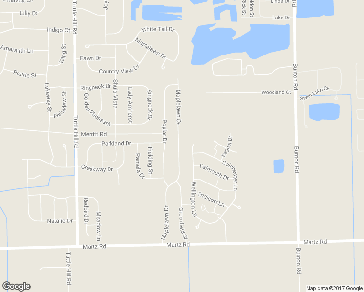 map of restaurants, bars, coffee shops, grocery stores, and more near 7045 Maplelawn Drive in Ypsilanti