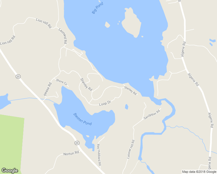map of restaurants, bars, coffee shops, grocery stores, and more near Stanley Road in Otis