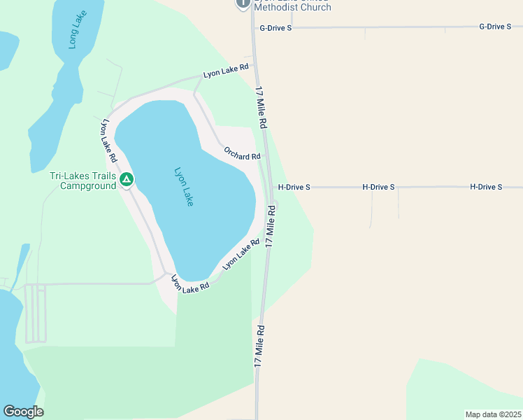 map of restaurants, bars, coffee shops, grocery stores, and more near 628 Lyon Lake Road in Marshall