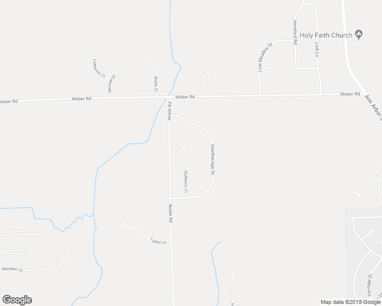 map of restaurants, bars, coffee shops, grocery stores, and more near 6771 Mullberry Court in Saline