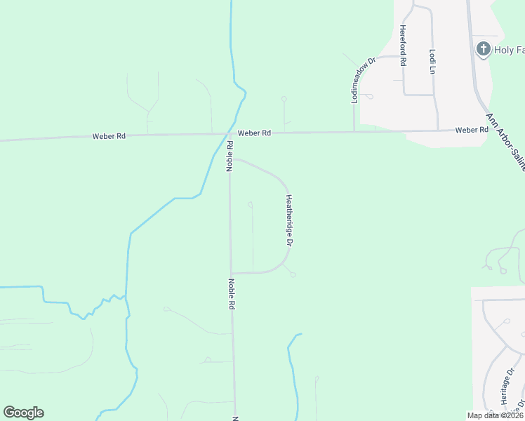 map of restaurants, bars, coffee shops, grocery stores, and more near 6771 Mullberry Court in Saline