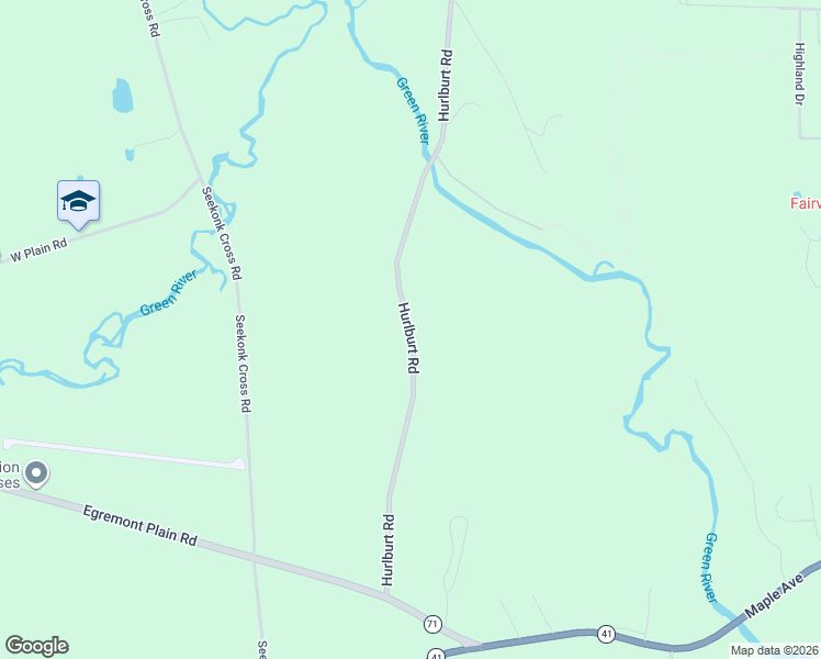 map of restaurants, bars, coffee shops, grocery stores, and more near 139 Hurlburt Road in Great Barrington