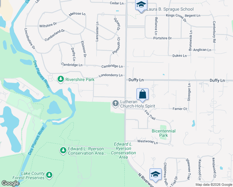 map of restaurants, bars, coffee shops, grocery stores, and more near 5 Victoria Lane in Lincolnshire