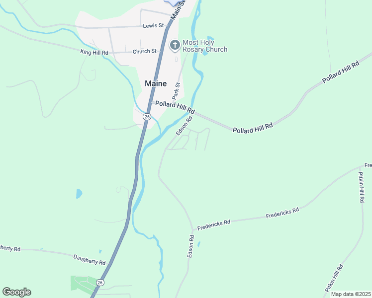 map of restaurants, bars, coffee shops, grocery stores, and more near 150 Mulberry Circle in Endicott