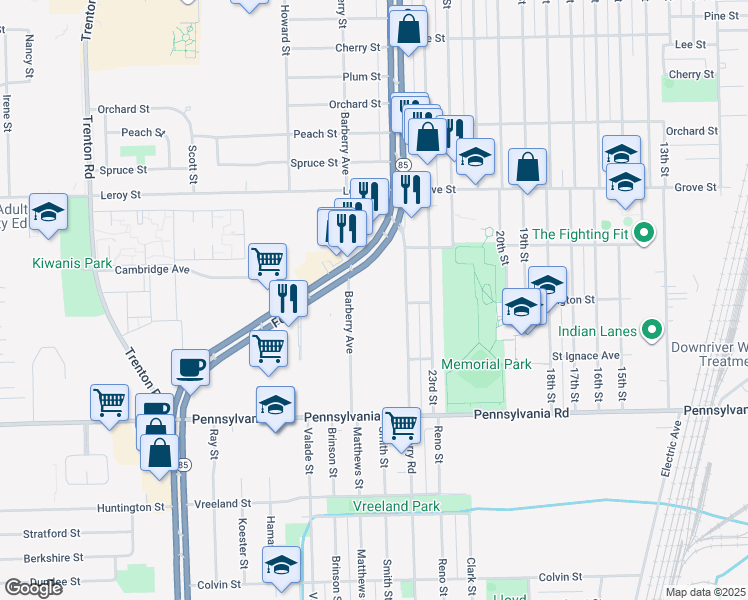 16500 Quarry Road, Southgate MI Walk Score