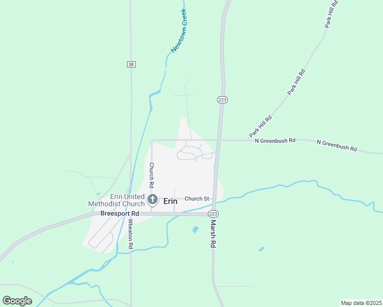 map of restaurants, bars, coffee shops, grocery stores, and more near Crestwood Trailer Park in Chemung