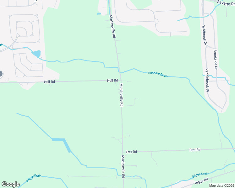 map of restaurants, bars, coffee shops, grocery stores, and more near 15612 Martinsville Road in Belleville