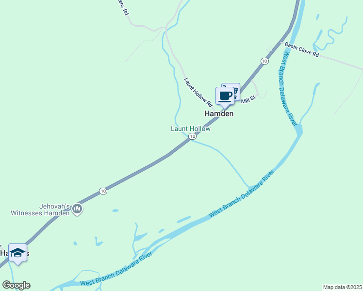 map of restaurants, bars, coffee shops, grocery stores, and more near 35321-35441 Highway 10 in Hamden