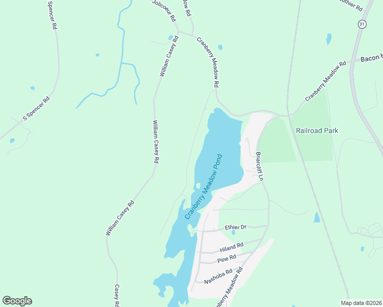 map of restaurants, bars, coffee shops, grocery stores, and more near 35 Jolicoeur Avenue in Spencer