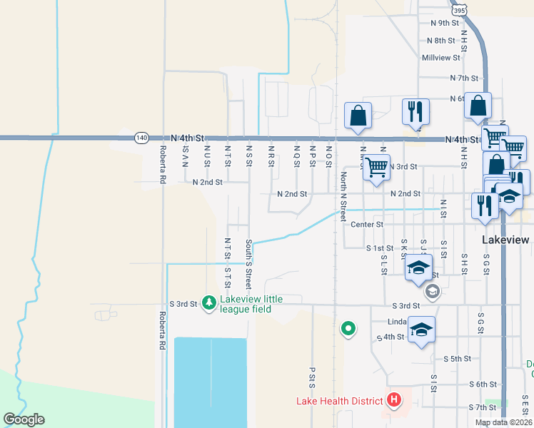 map of restaurants, bars, coffee shops, grocery stores, and more near 1701-1799 Drake Street in Lakeview