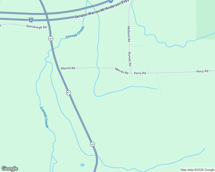 map of restaurants, bars, coffee shops, grocery stores, and more near 90 Merritt Rd in Nineveh
