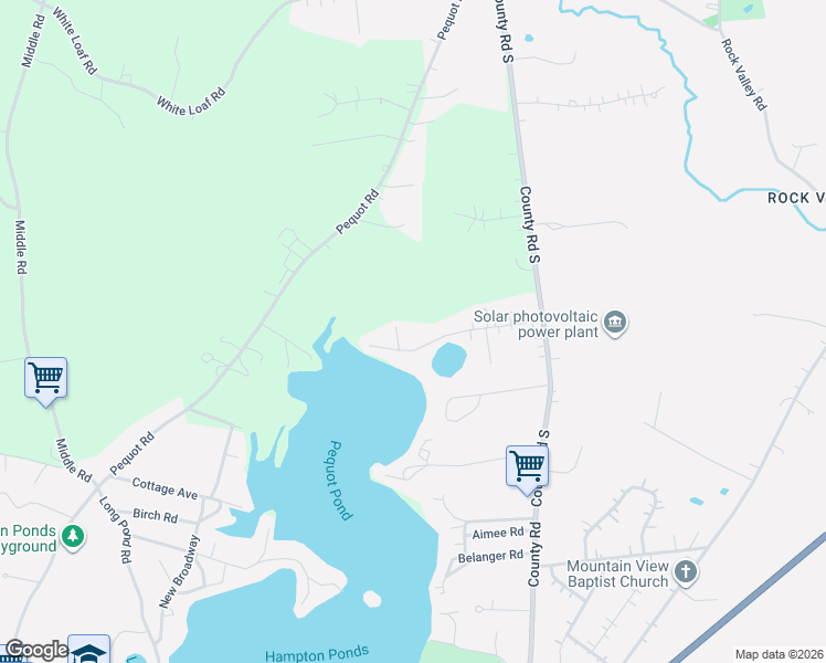 map of restaurants, bars, coffee shops, grocery stores, and more near 24 Bluemer Road in Southampton