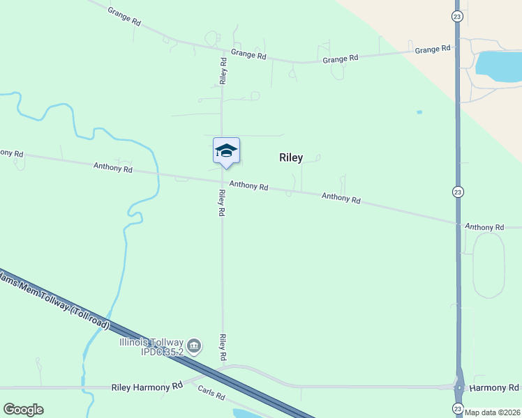 map of restaurants, bars, coffee shops, grocery stores, and more near 22105 Anthony Road in Marengo