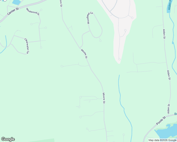 map of restaurants, bars, coffee shops, grocery stores, and more near 429 Moore Street in Ludlow