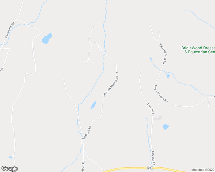 map of restaurants, bars, coffee shops, grocery stores, and more near 171 Hillsdale Neighbors Road in Hillsdale