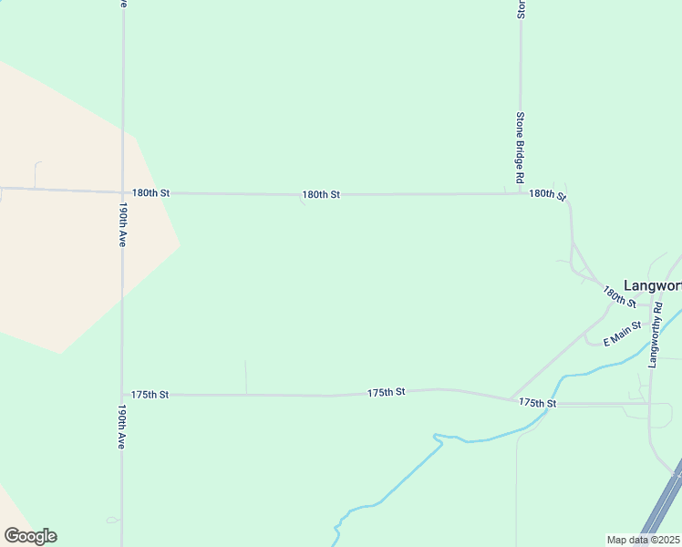 map of restaurants, bars, coffee shops, grocery stores, and more near in Langworthy