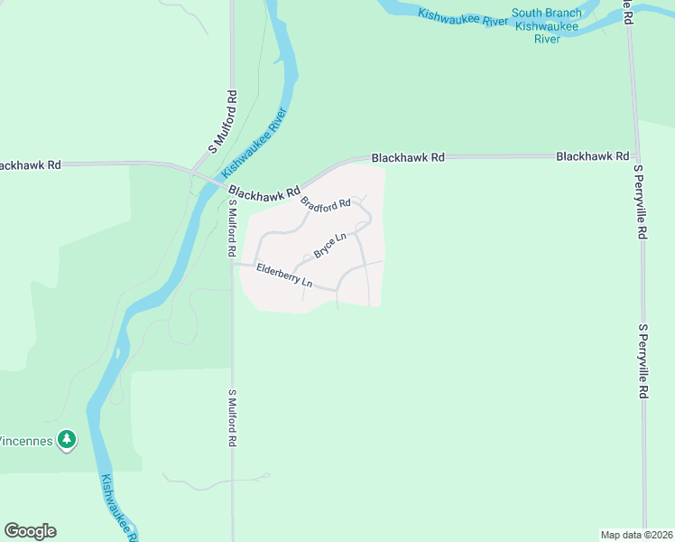 map of restaurants, bars, coffee shops, grocery stores, and more near 6281 Bryce Lane in Cherry Valley