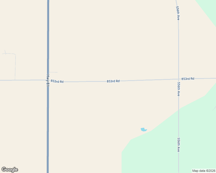 map of restaurants, bars, coffee shops, grocery stores, and more near 55545 853rd Road in Pierce