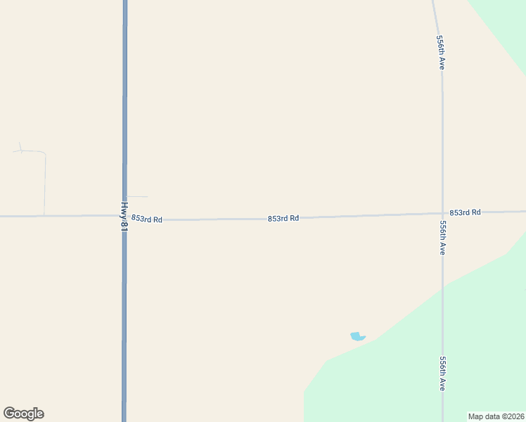 map of restaurants, bars, coffee shops, grocery stores, and more near 55545 853rd Road in Pierce