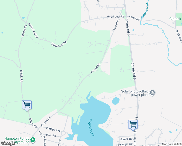 map of restaurants, bars, coffee shops, grocery stores, and more near 51 Pequot Road in Southampton