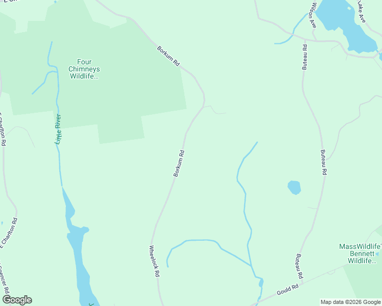 map of restaurants, bars, coffee shops, grocery stores, and more near 59 Borkum Road in Spencer