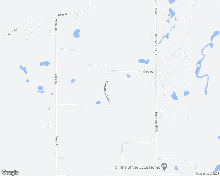 map of restaurants, bars, coffee shops, grocery stores, and more near 9308 Conestoga Trail in Marengo