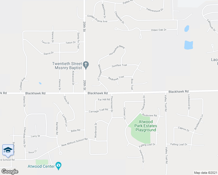 map of restaurants, bars, coffee shops, grocery stores, and more near 5952 Moosehorn Lane in Rockford