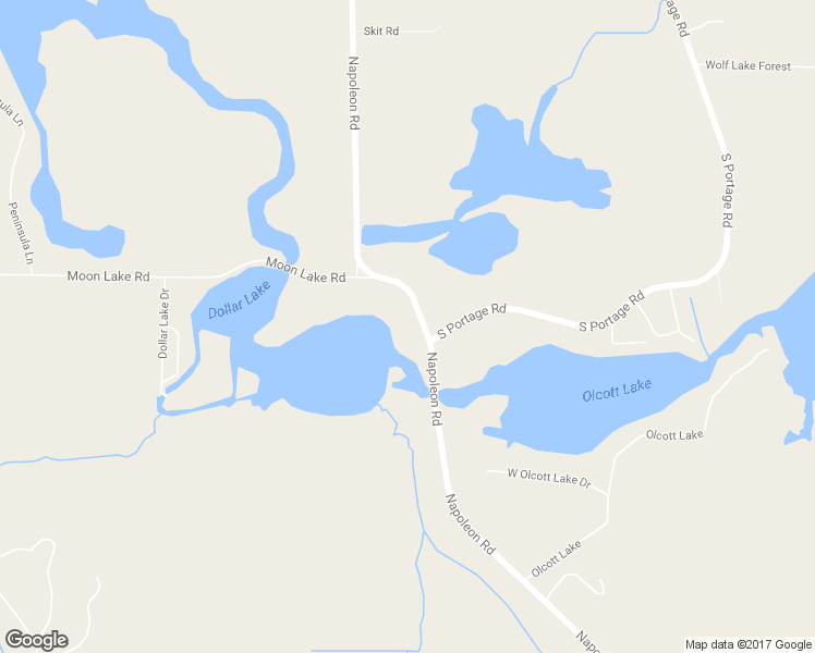 map of restaurants, bars, coffee shops, grocery stores, and more near 7640 Napoleon Road in Jackson