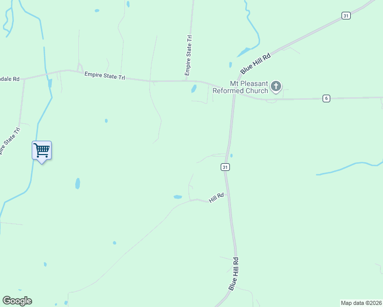 map of restaurants, bars, coffee shops, grocery stores, and more near 286 Blue Hill Road in Hudson