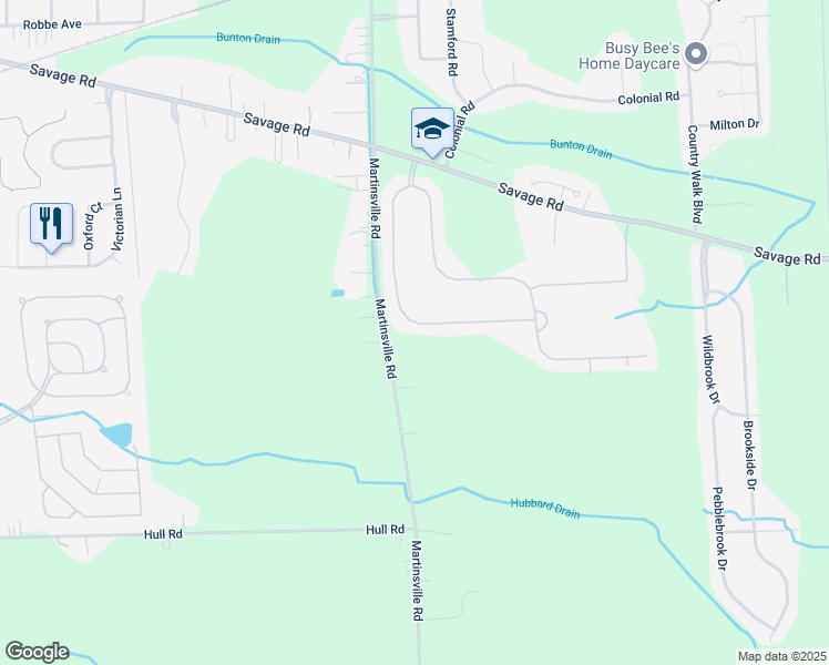 map of restaurants, bars, coffee shops, grocery stores, and more near 14525 Pond Bluff Drive in Belleville