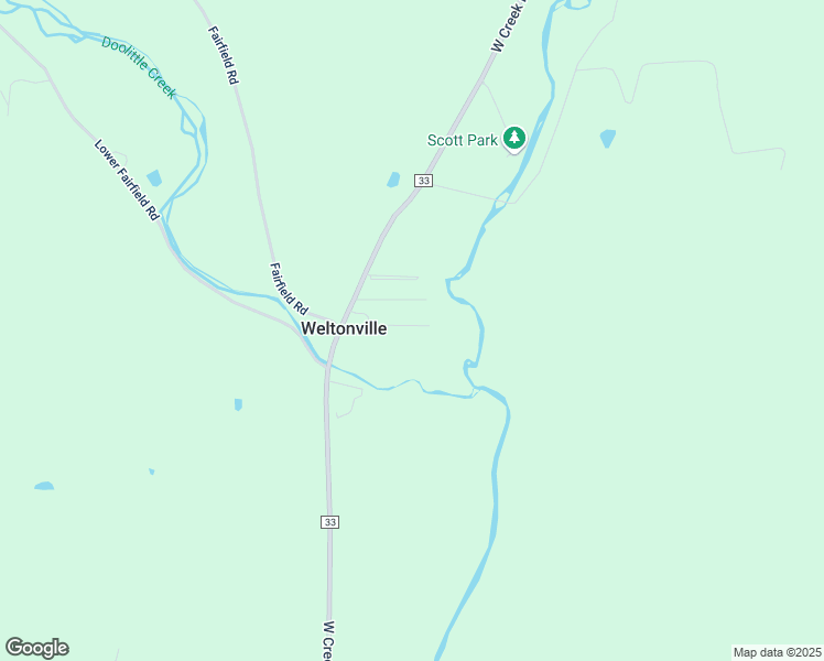 map of restaurants, bars, coffee shops, grocery stores, and more near 2718 West Creek Road in Newark Valley