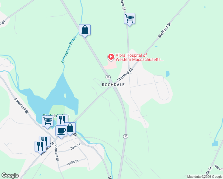 957 Stafford Street, Leicester MA - Walk Score