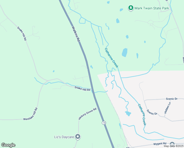 map of restaurants, bars, coffee shops, grocery stores, and more near 3264 Watkins Road in Horseheads