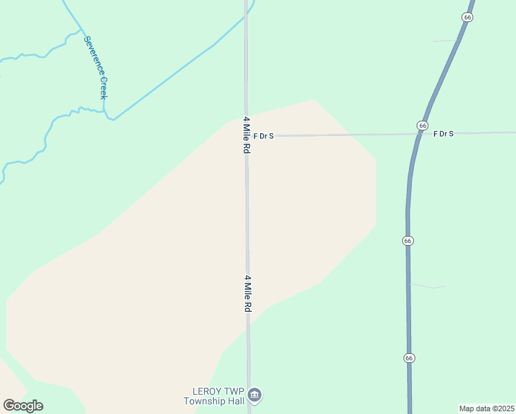 map of restaurants, bars, coffee shops, grocery stores, and more near 8798 4 Mile Road in East Leroy